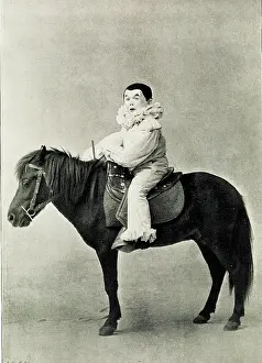 Ruff: Master Franz Ebert, German actor-comedian on a pony