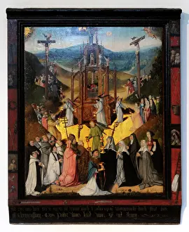 Crucifixion: Master of the Well of Life. Active c. 1500. Epitaph of Jan C