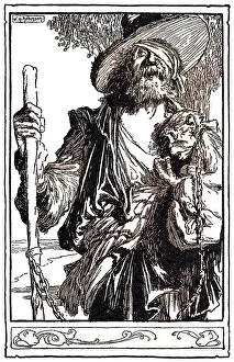 Lucinda Gosling Collection: Master Peter from Don Quixote, by William Heath Robinson