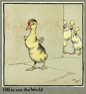 Ambition: Master Quack the duckling sets off