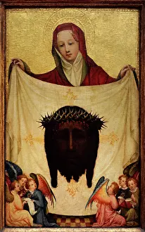 Thorns: Master of Saint Veronica. St. Veronica with the Holy Kerchie