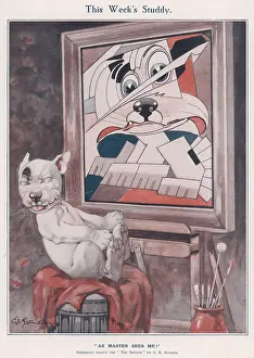 Disgust: As Master Sees Me! by G. E. Studdy