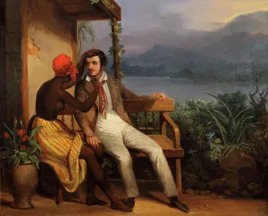 Daquitaine: Master with slave mistress, Musee d'Aquitaine