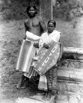 Mats: Mat makers, Ceylon (Sri Lanka)