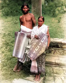 Mats: Mat makers, Ceylon (Sri Lanka)