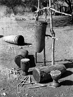 Matambo: Matambo at Tete Chikunda, the through layer drums beyond