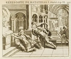 Antiochus: MATATHIAS KILLS BAD JEW