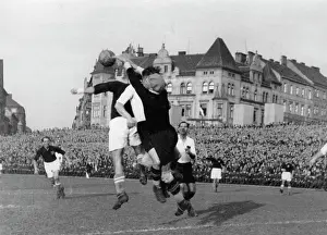 Czechia: Match scene Austria versus Czechia