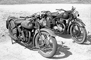 Matchless: Matchless G3 and BSA M21 motorcycles