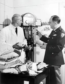 Furnitures: Materials test in the purchasing department of the U.S. army
