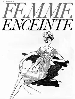 Expectant: Maternity fashion, 1963