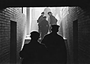 Duisburg: Mates during the shift change, 1939