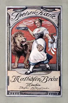 Menus: Mathaser Brau advert