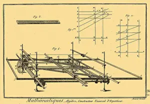 Algebra: Mathematics, Graph-Plotting Machine, c. 1760s