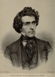 Ambrotype: Mathew Brady when he managed a ambitious projects