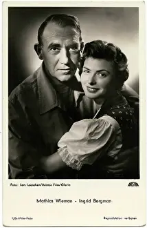 Wieman: Mathias Wieman with Ingrid Bergman
