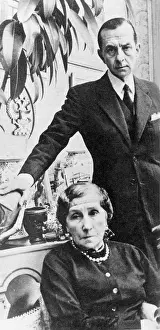 Mathilde Kschessinska and her son Vladimir