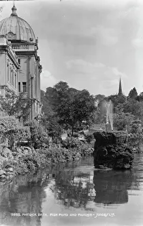 Matlock: Matlock Bath Fish Pond and Pavilion