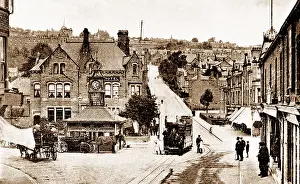 Matlock: Matlock Crown Square early 1900s