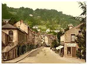 Matlock: Matlock South Parade and Heights of Abraham, Derbyshire, Eng