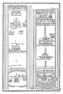 Middles: Matthew Paris, Pilgrimage Map, 13th Century