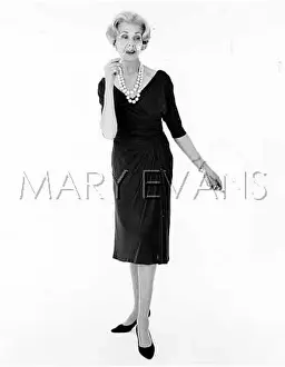 Eveningwear: A MATURE MODEL