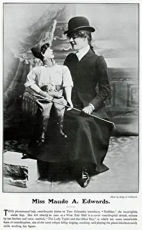 Maude: Maude Edwards ventriloquist