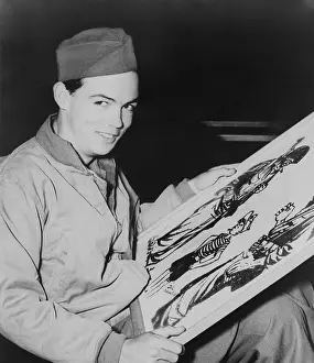 Mauldin: Bill Mauldin, American World War 2 soldier and