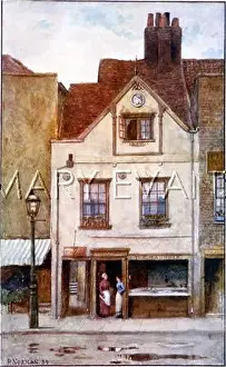 Fishmongers: MAUNDER'S FISH SHOP/1889