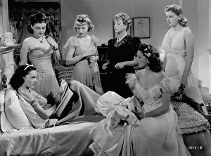 Morriss: Maureen O'Sullivan (in bed) in a scene from Spring Madness