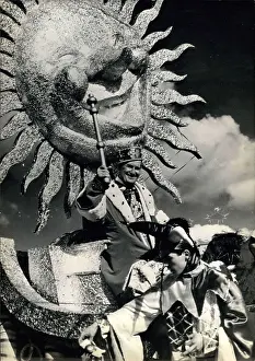 Estoril: Maurice Chevalier, King of Carnival, Estoril, Portugal