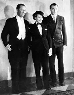 Chevalier: Maurice Chevalier, Marlene Dietrich and Gary Cooper at a