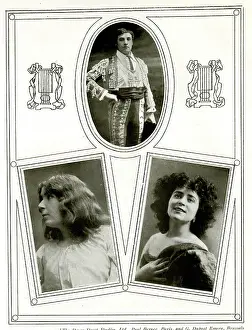 Helene: Maurice D'Oisly, Helene Demellier and Zorah Dorly