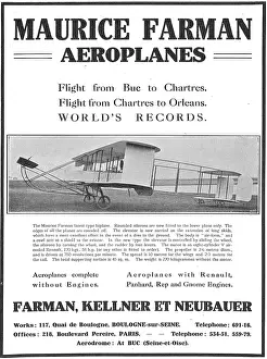 Neubauer: Maurice Farman World Record Flight From Buc To Chartres