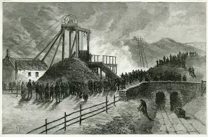 Pithead: Mauricewood coal Colliery disaster 1889