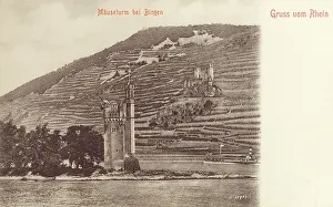 Bingen: Mauseturm, Bingen, Germany