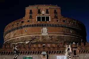Castel: Mausoleum of Emperor Hadrian or Castle Sant'Angelo. Rome