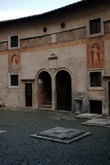 Castel: Mausoleum of emperor Hadrian or Castle Sant'Angelo. Rome