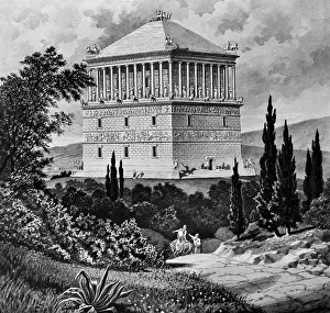 Halicarnassus: Mausoleum At Halicarnassus Turkey