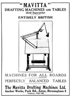 Drafting: Mavitta Drafting Machines & Tables
