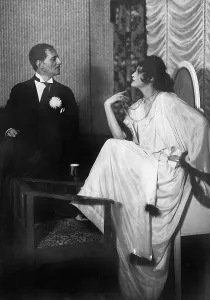 Lessing: Max Adalbert and Dagny Servaes in Variety, 1918