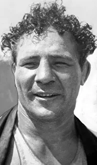 Contender: Max Baer Sr. (1909-1959) during workout ?