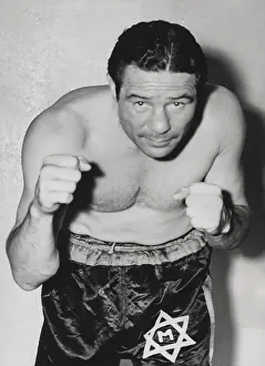 Bare Chested: Max Baer, former World Heavyweight Champion preparing
