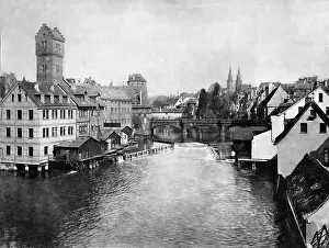 Pegnitz: Max bridge in Nuremberg