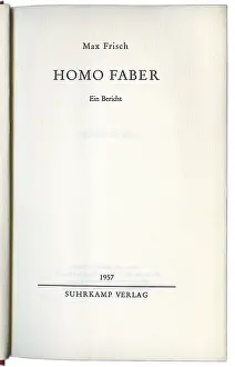 Frisch: Max Frisch