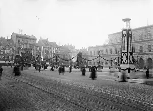 Max Josef Square in Munich, 11.03.1911
