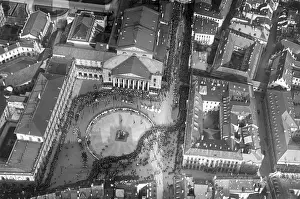 Maximilianstrasse: Max-Josef-Square in Munich on 28.04.1936