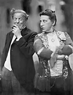 Gisela: Max Pallenberg and Gisela Werbezirk in Der Rabenvater, 192
