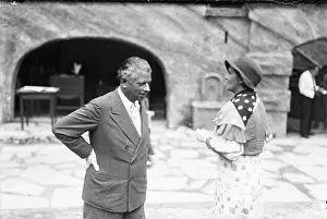 Felsenreitschule: Max Reinhardt at rehearsing of Faust