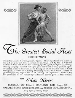 Lithe: Max Rivers Studios of Stage Dancing advertisement